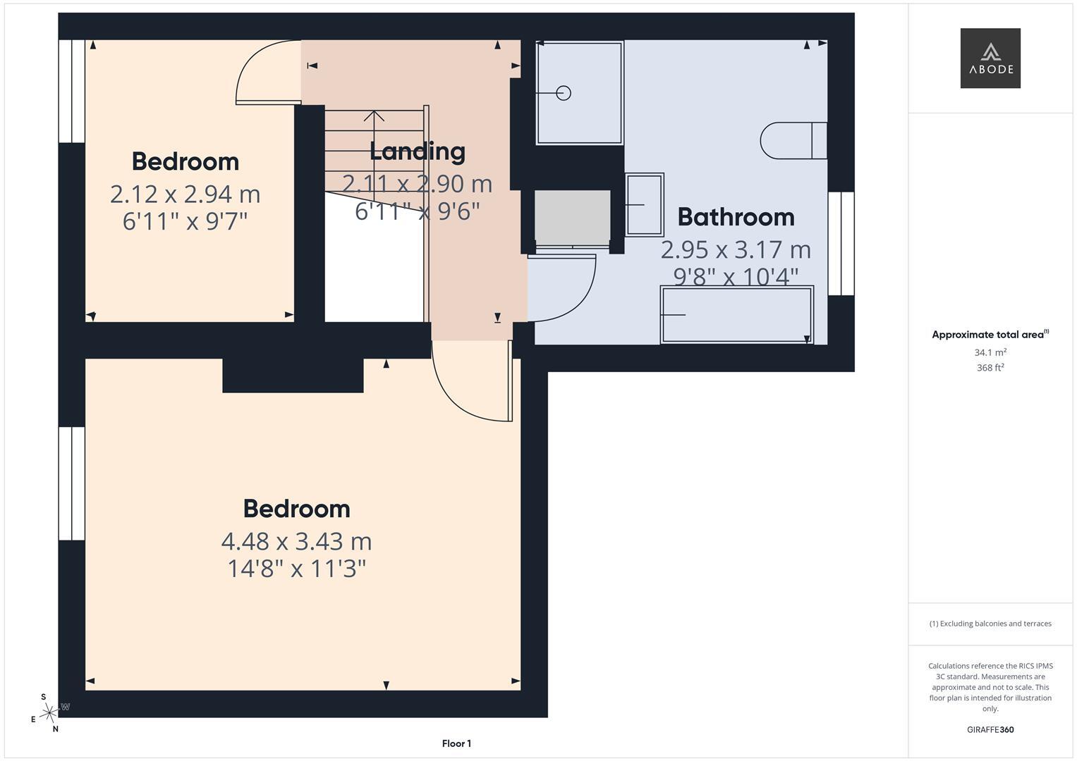 New Road, Tean floorplan