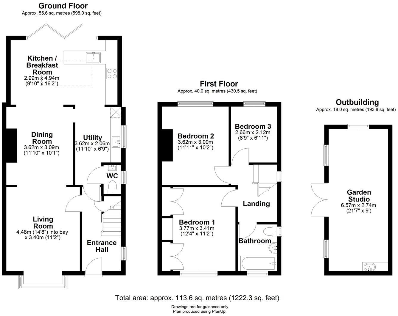 Coleridge Road, Cambridge floorplan