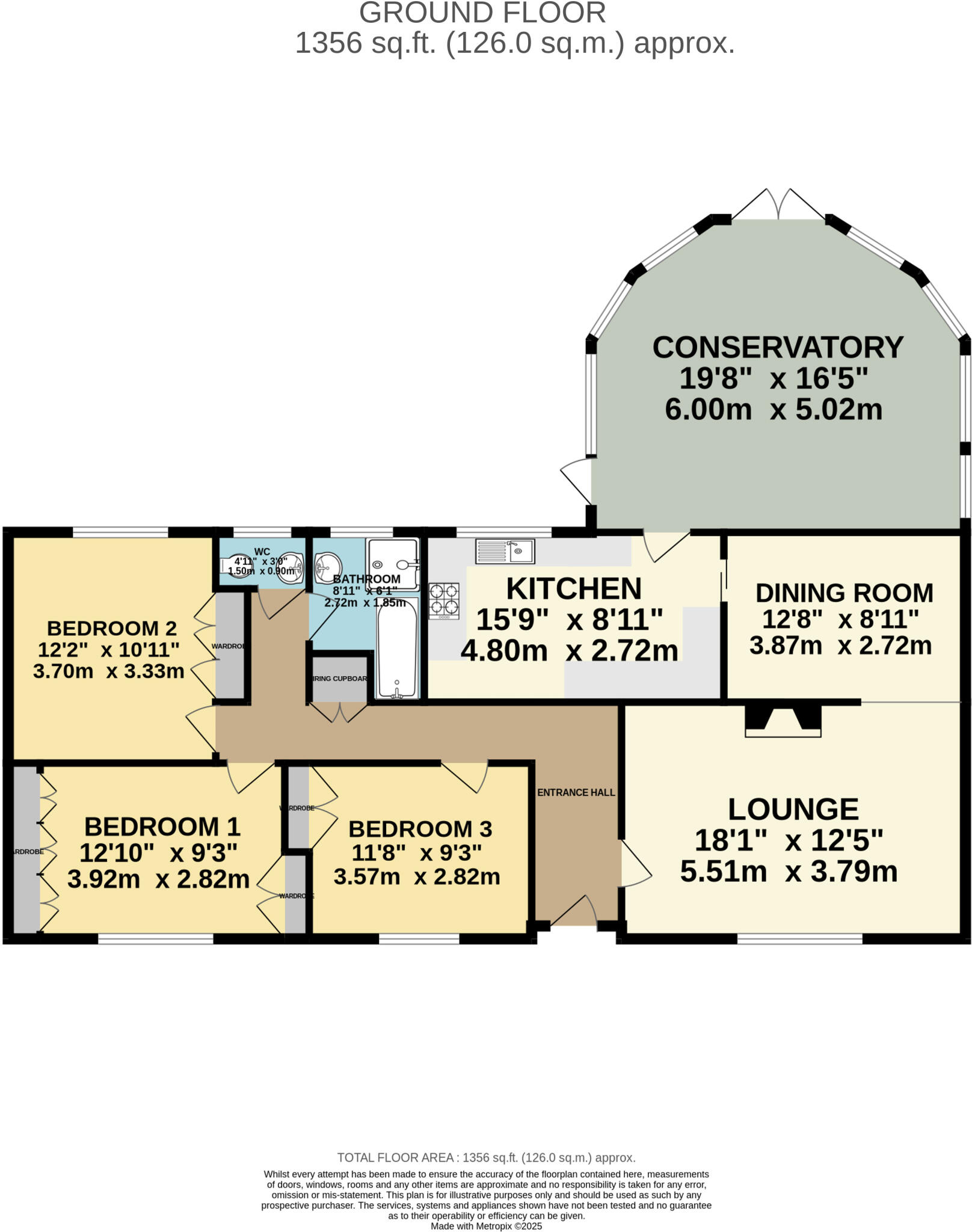 Field Road, Mildenhall floorplan