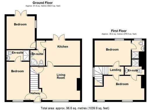 Available SEPT 2027 -  4 Ensuite Rooms - Boughton Avenue floorplan