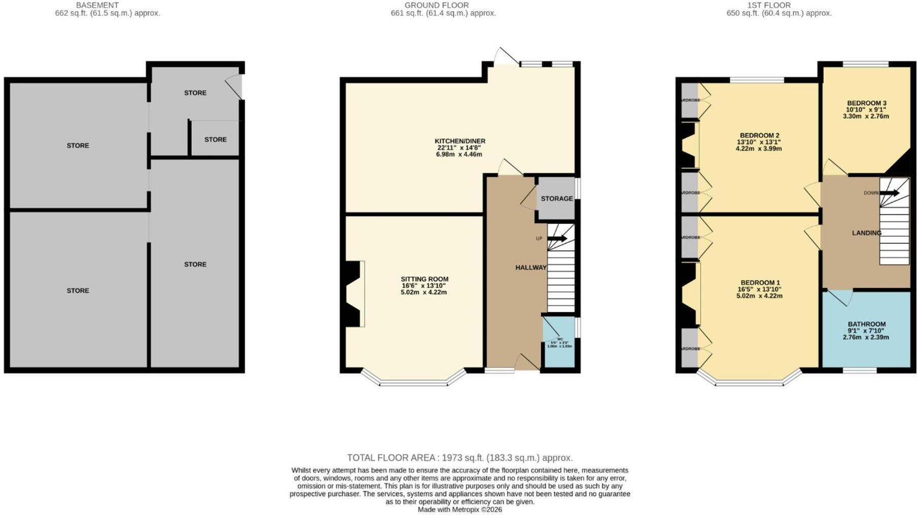 Burnaby Road, Alum Chine, BH4 floorplan