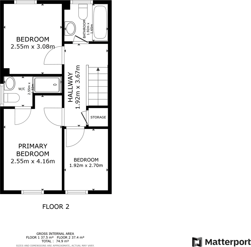 Fairway Grove, Wheatley, Doncaster, DN2 floorplan