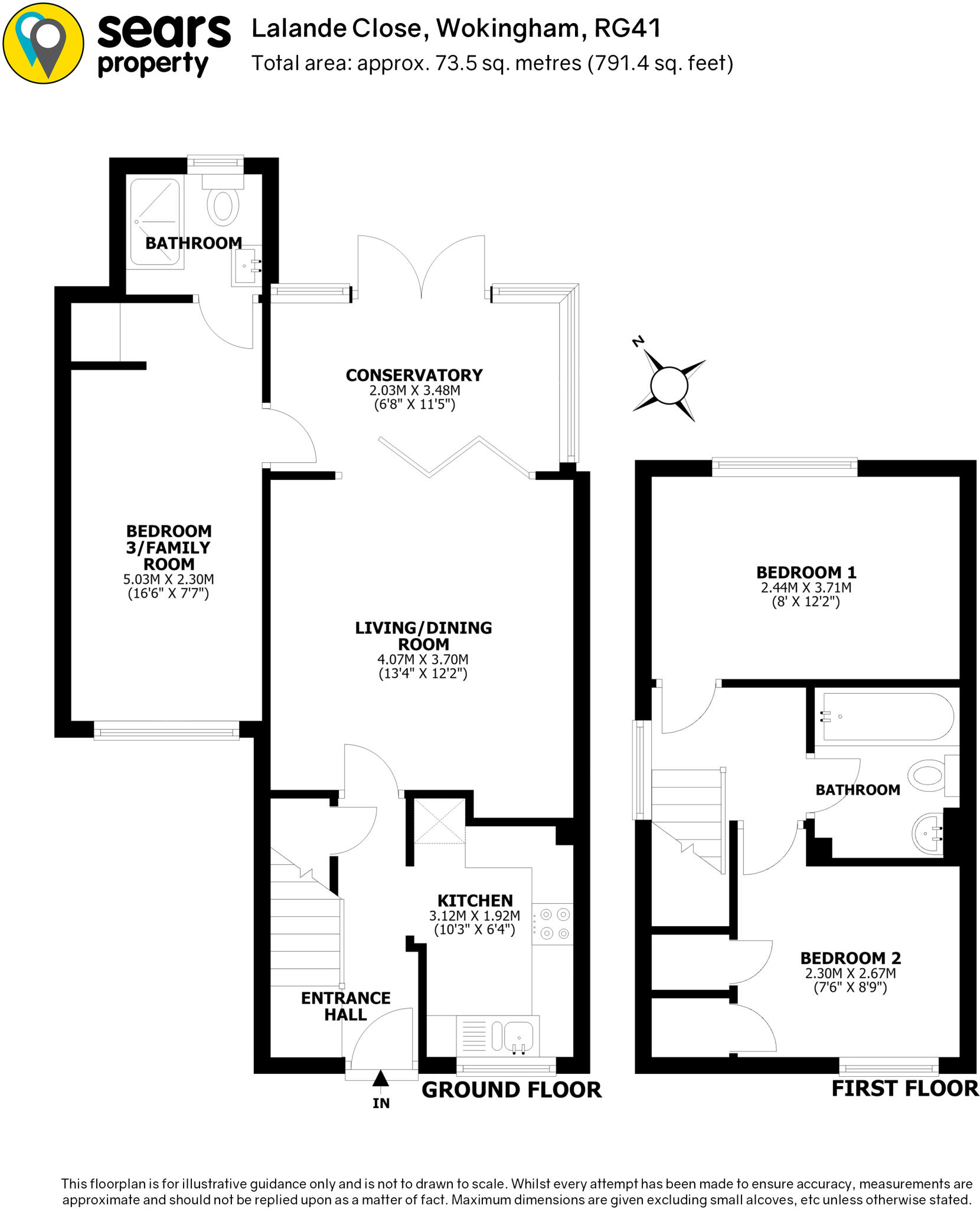 Lalande Close, Wokingham, RG41 floorplan
