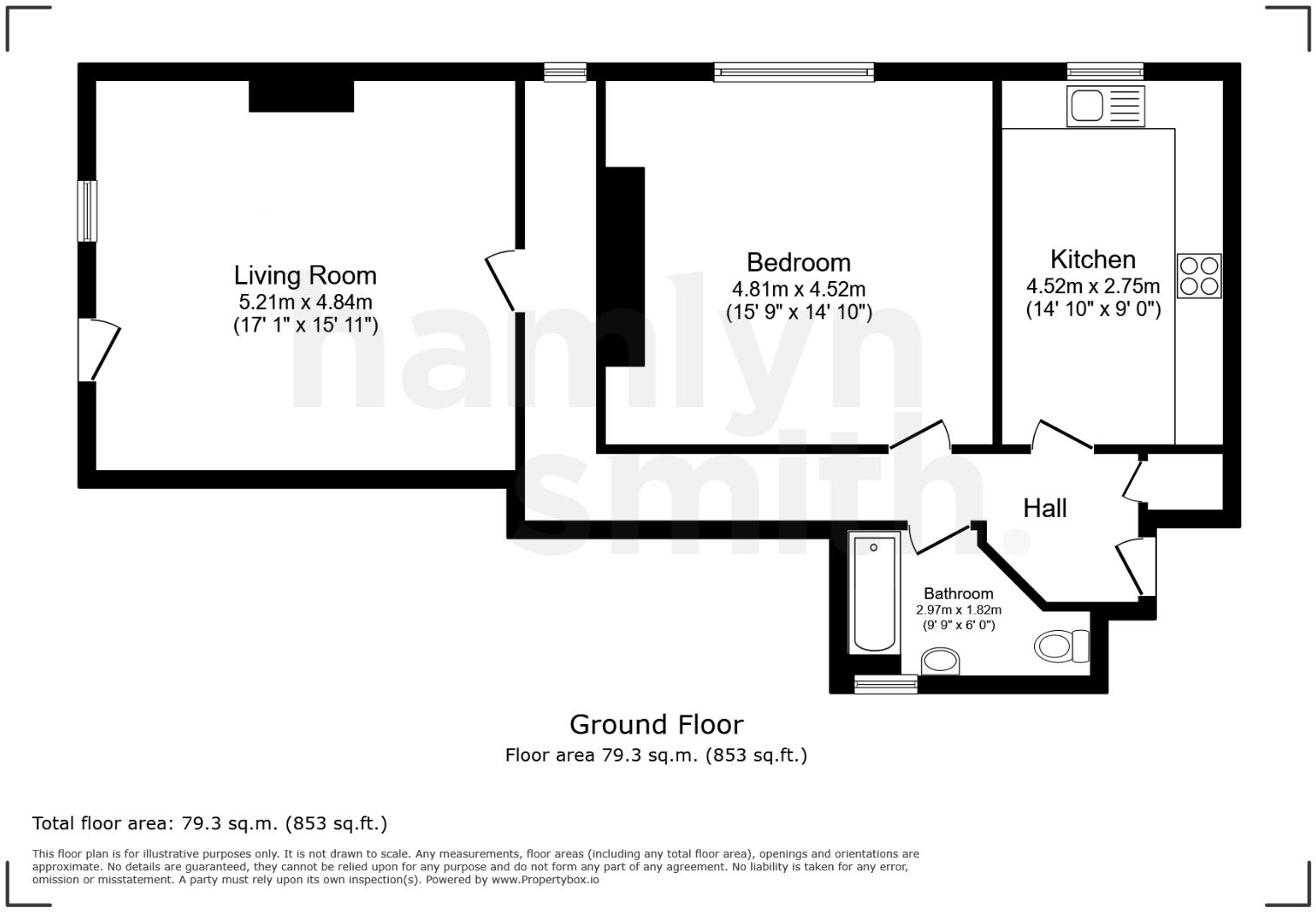 Grand Avenue, Hove floorplan