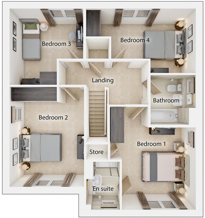Off Main Street,
Polmont,
FK2 0YZ floorplan