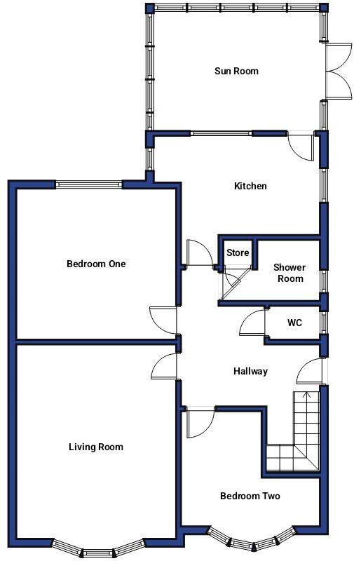 King George Road, South Shields floorplan