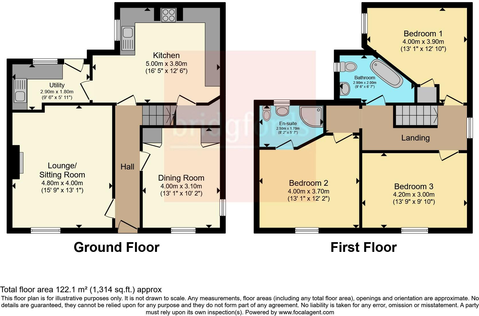 Longnor, Buxton, Staffordshire, SK17 floorplan