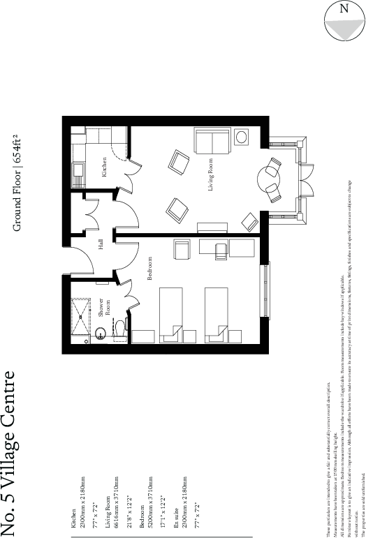 No. 5 Village Centre, Richmond Villages Aston on Trent, Richmond Drive, Derbyshire, DE72 2EA floorplan