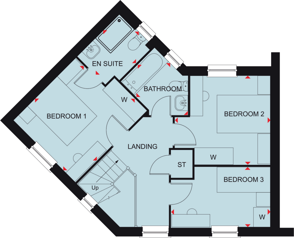 Azalea Lane, 
Witham St Hughs,
Lincoln,
Lincolnshire,
LN6 9XN floorplan