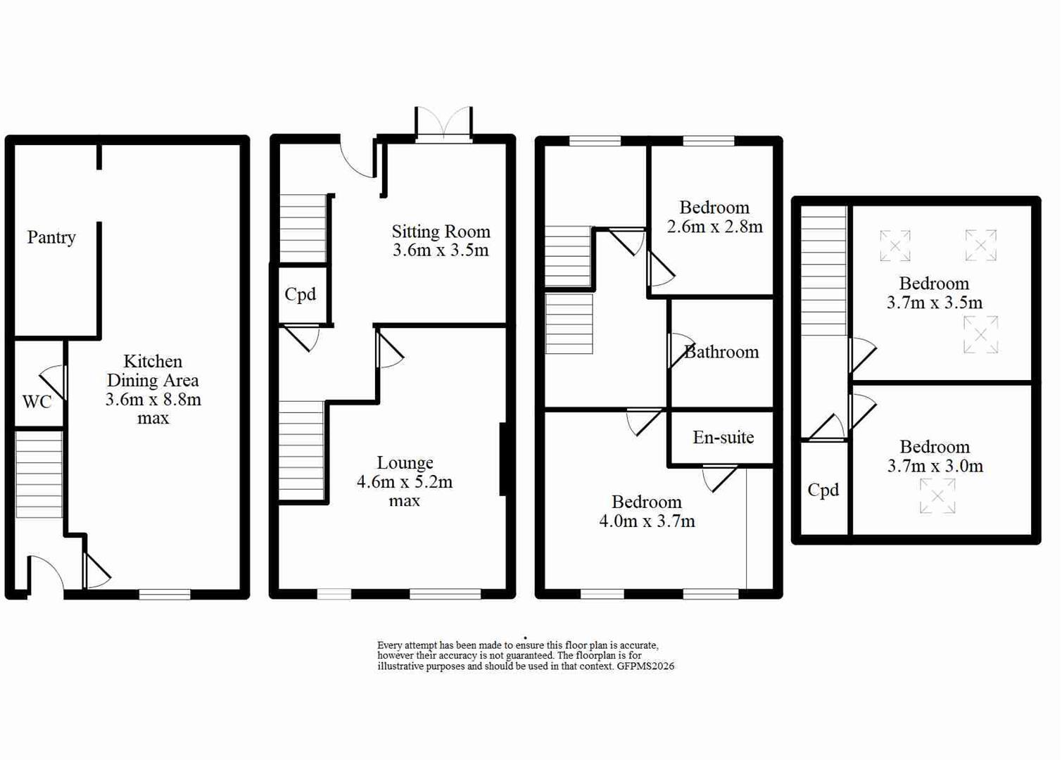 Heathcliff Mews, Thornton, Bradford floorplan