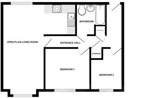 Shrub End Road, Colchester floorplan