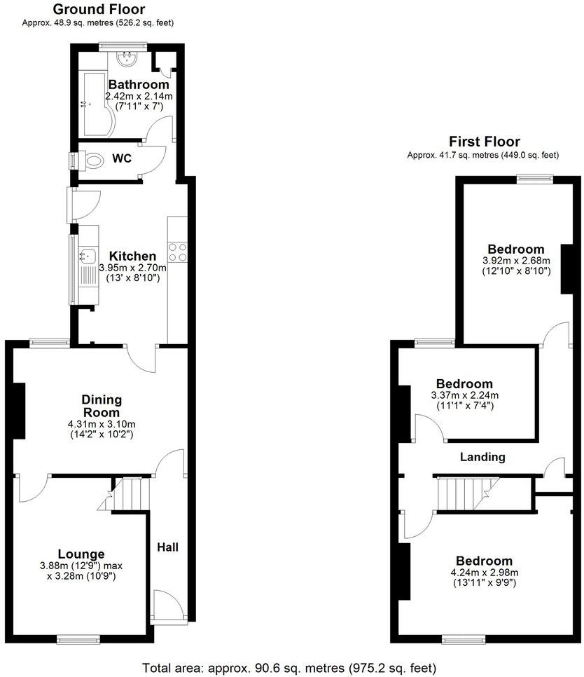 Crabble Hill, Dover, CT17 floorplan