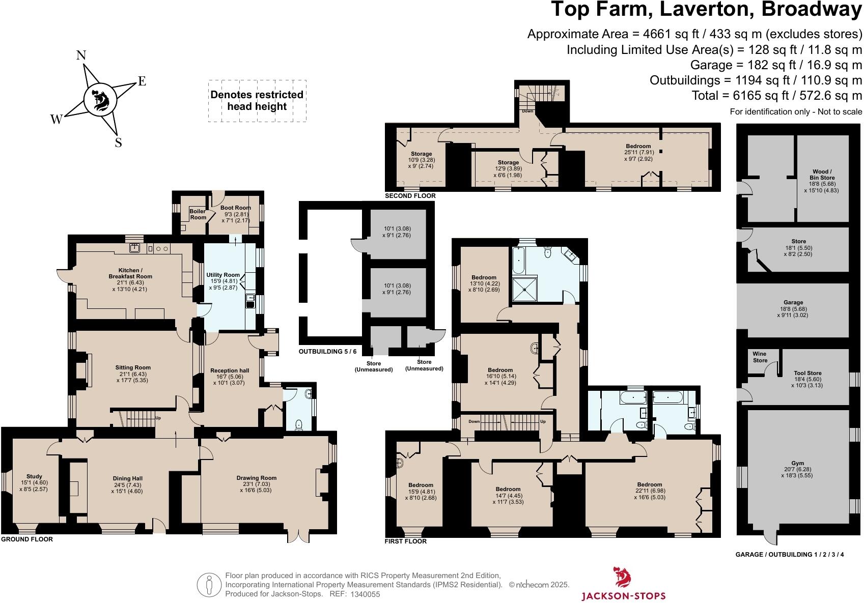 Laverton, Broadway, Gloucestershire, WR12 floorplan
