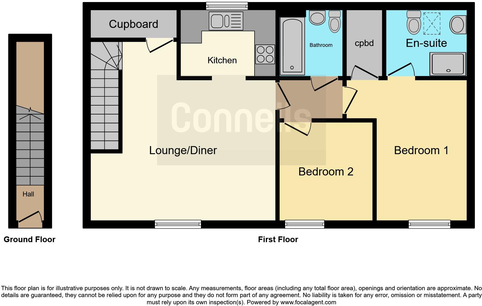 Wessex Close, Great Denham, Bedford floorplan