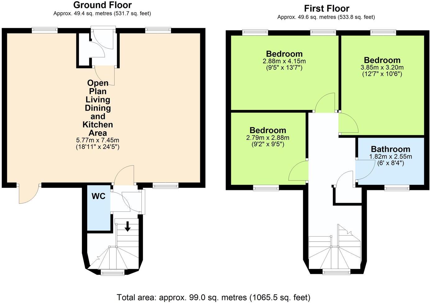 Main Street, Bowmore floorplan