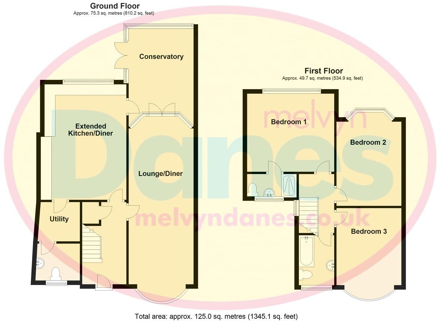 Palmvale Croft, Sheldon, Birmingham floorplan