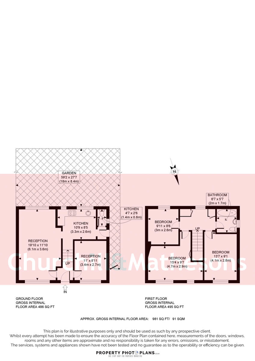 Chadwick Road, London, NW10 4 floorplan