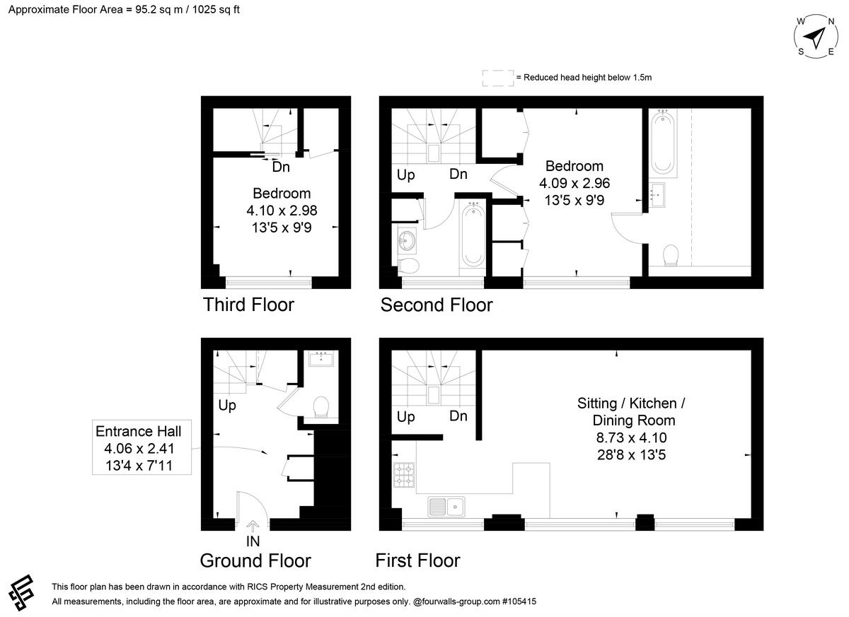 Union Mews, London, SW4 floorplan
