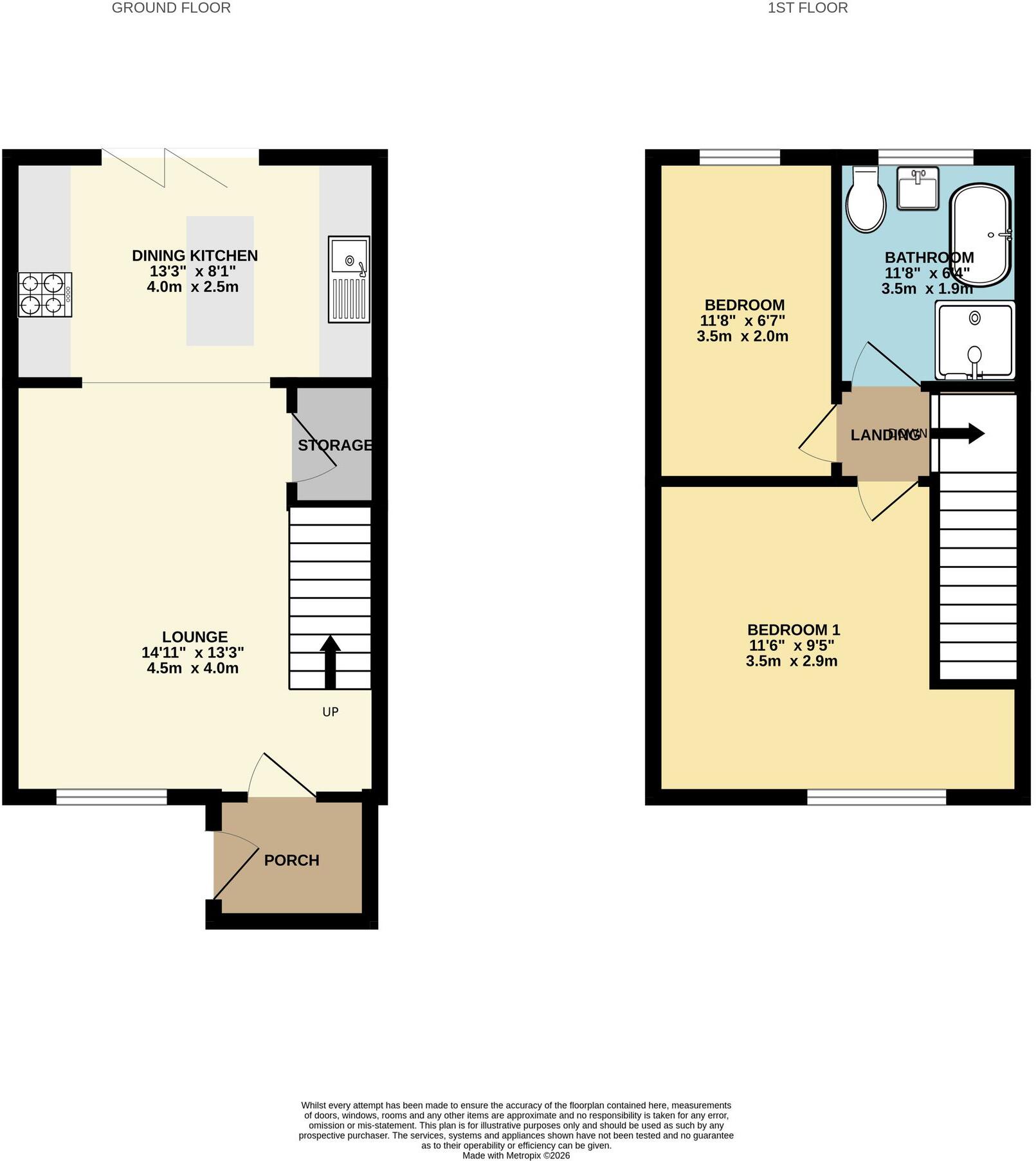 West Lane, Baildon, BD17 floorplan