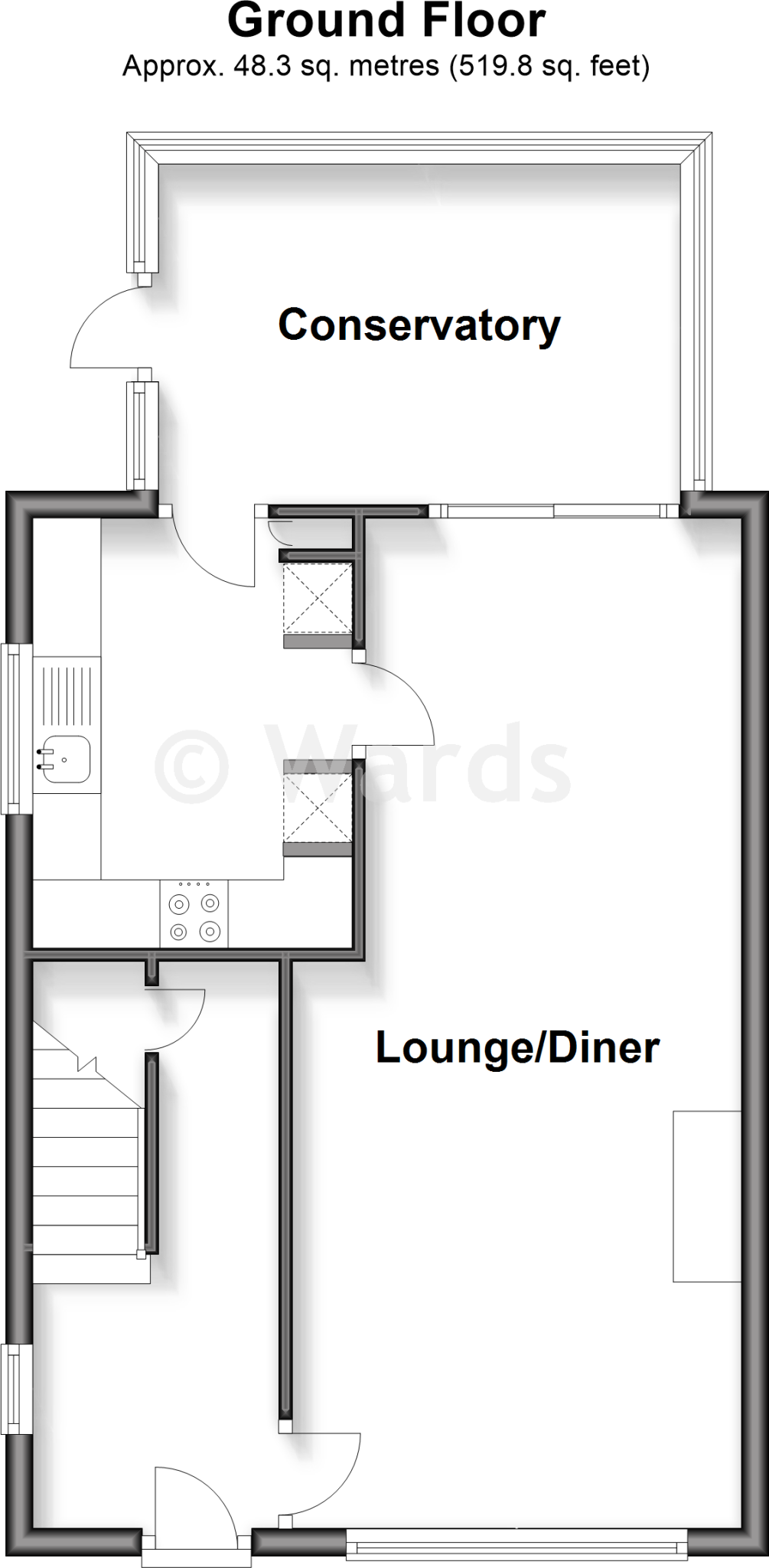 Thanington Road, Canterbury, Kent floorplan