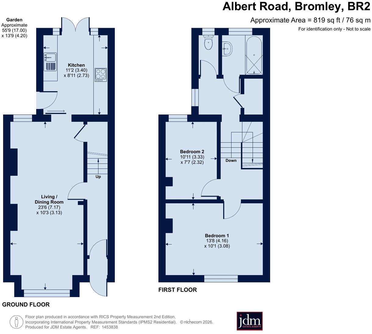 Albert Road, Bromley, BR2 floorplan