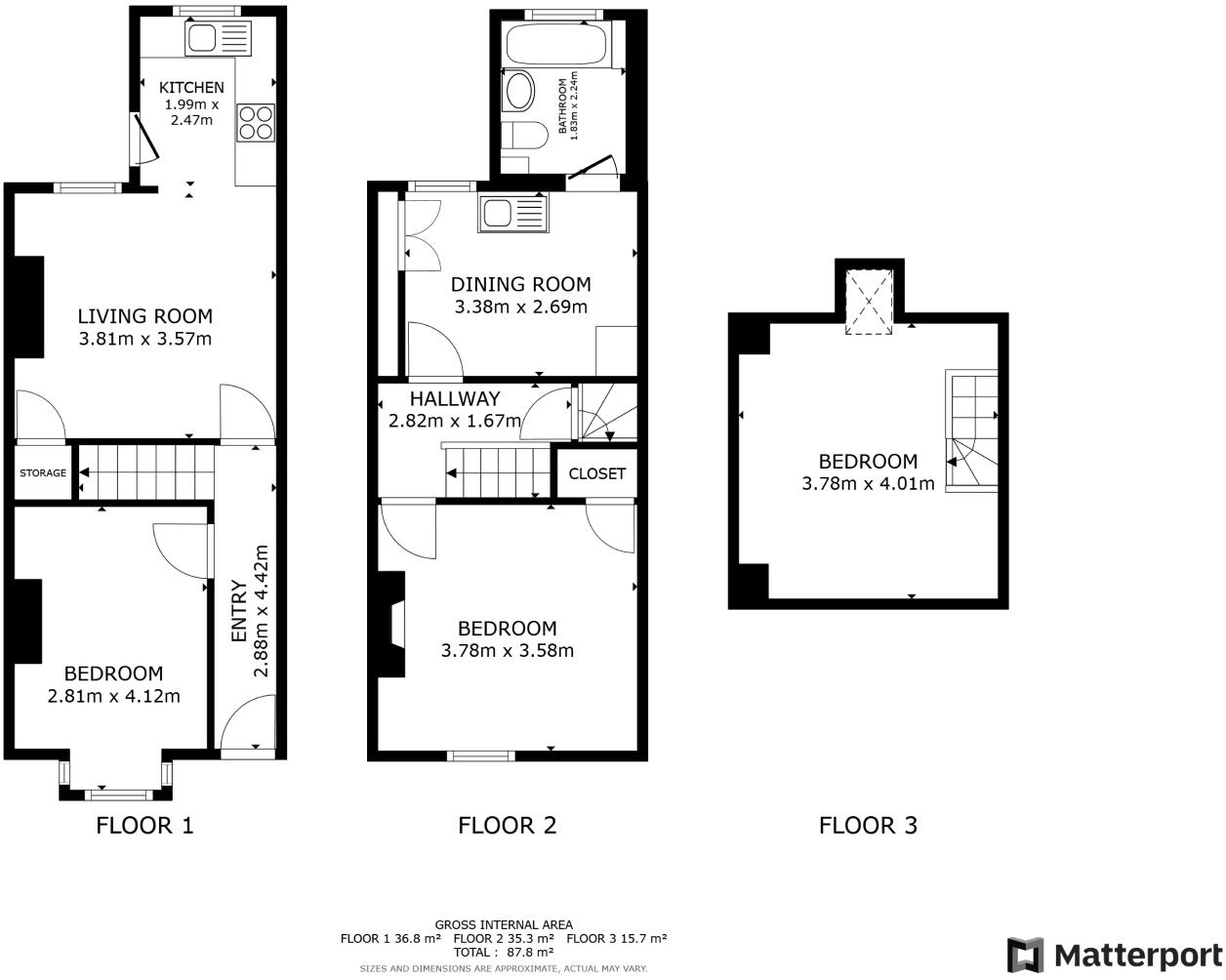 31 Southey Street, The Arboretum, Nottingham, NG7 4BQ floorplan
