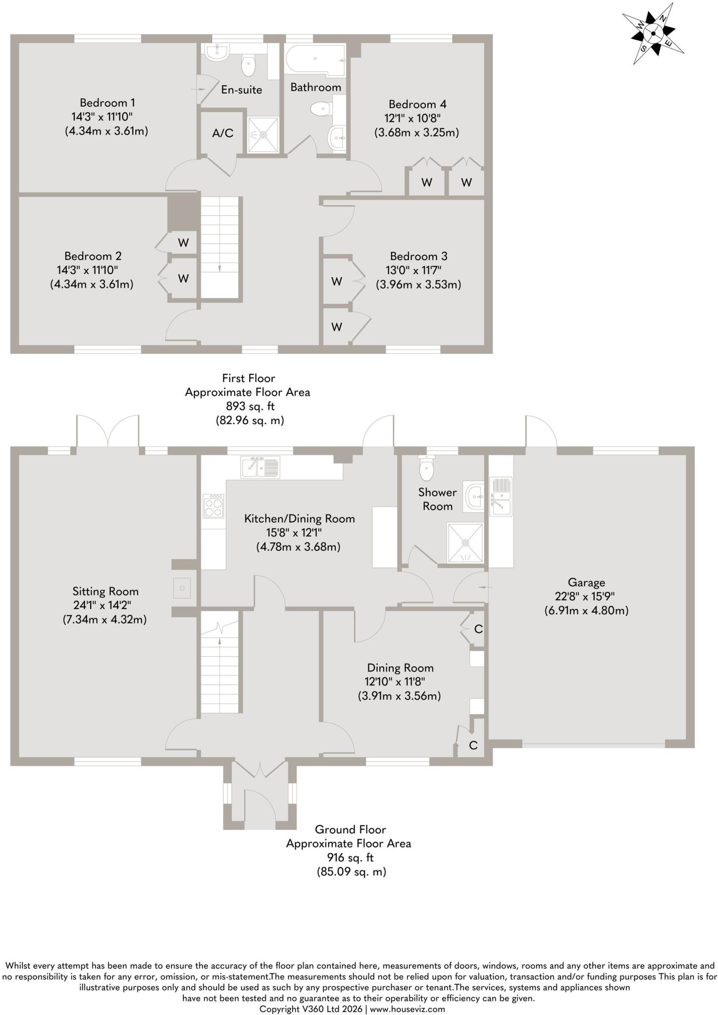 St. Giles Road, Swanton Novers, NR24 floorplan