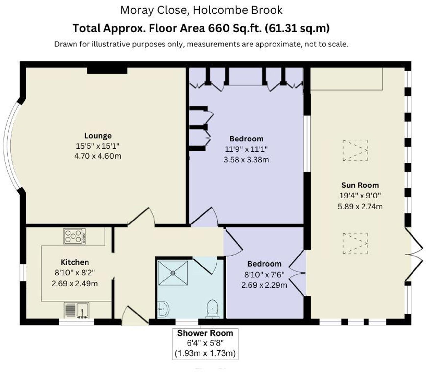 Moray Close, Ramsbottom floorplan