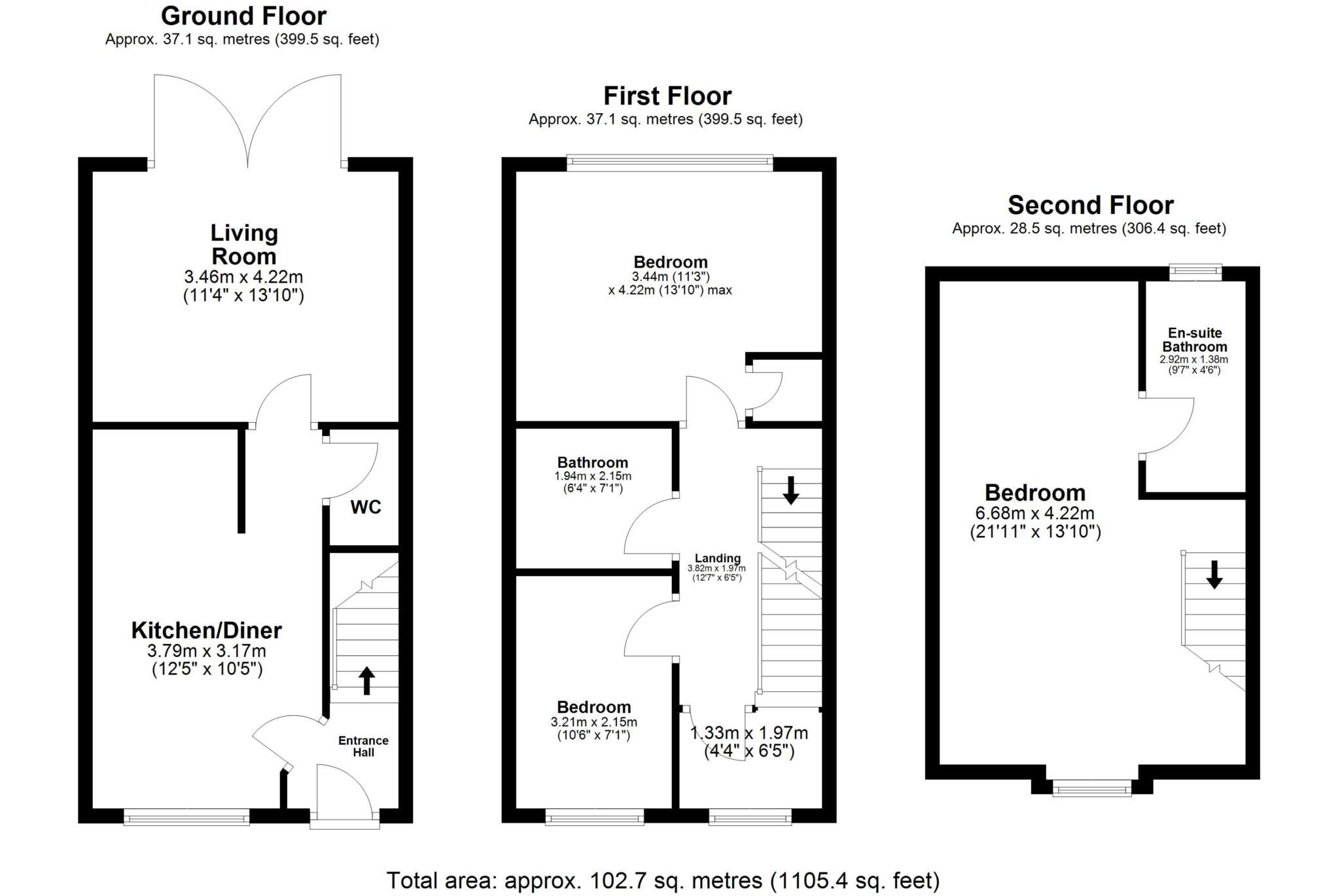 Weaste Lane, Salford floorplan
