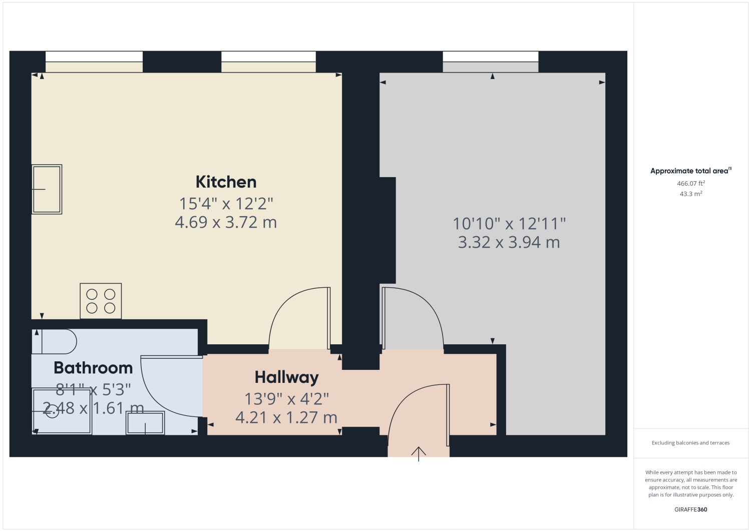High Street, Tewkesbury, Gloucestershire, GL20 floorplan