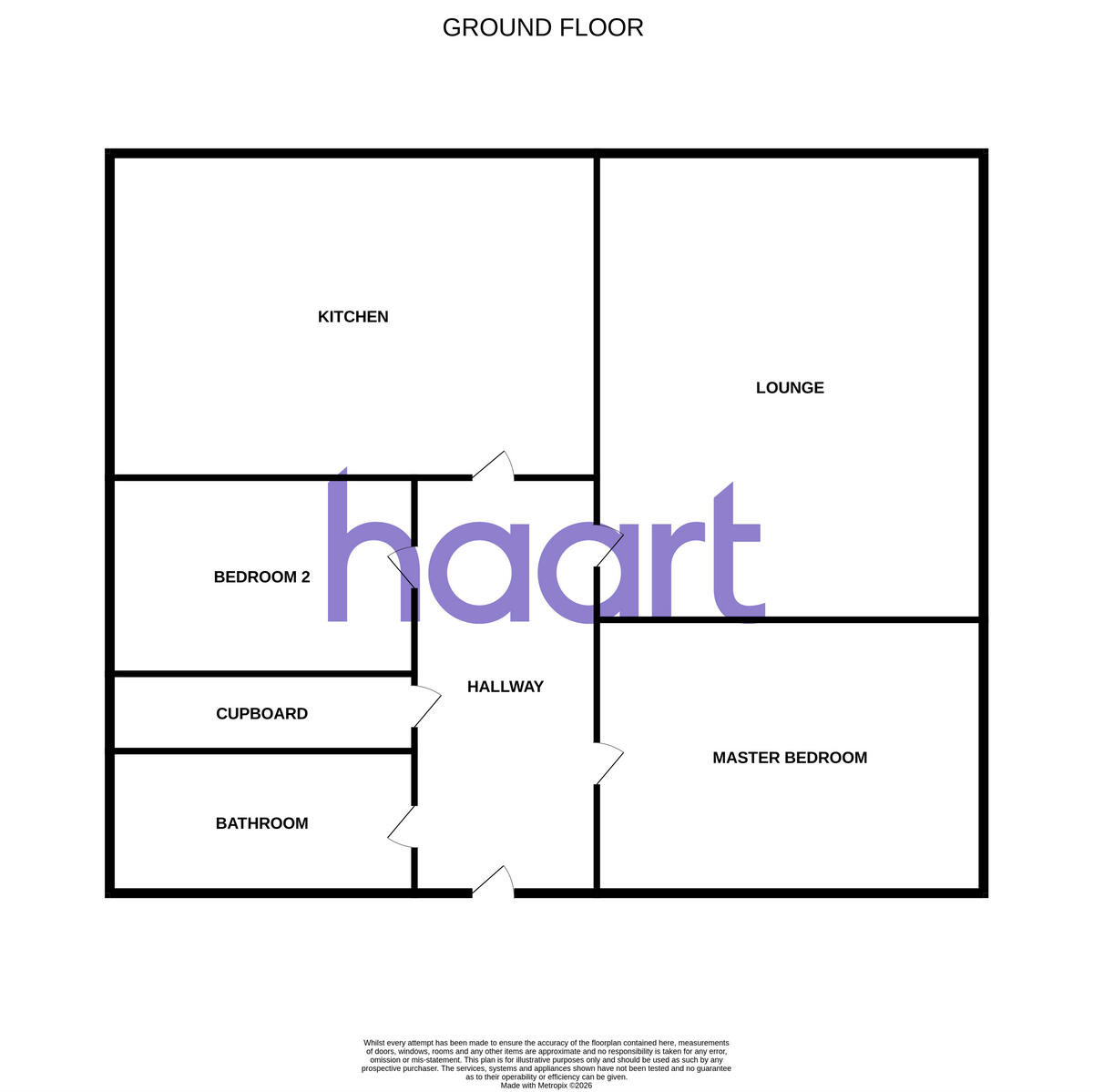 Highgrove Court, Rushden floorplan