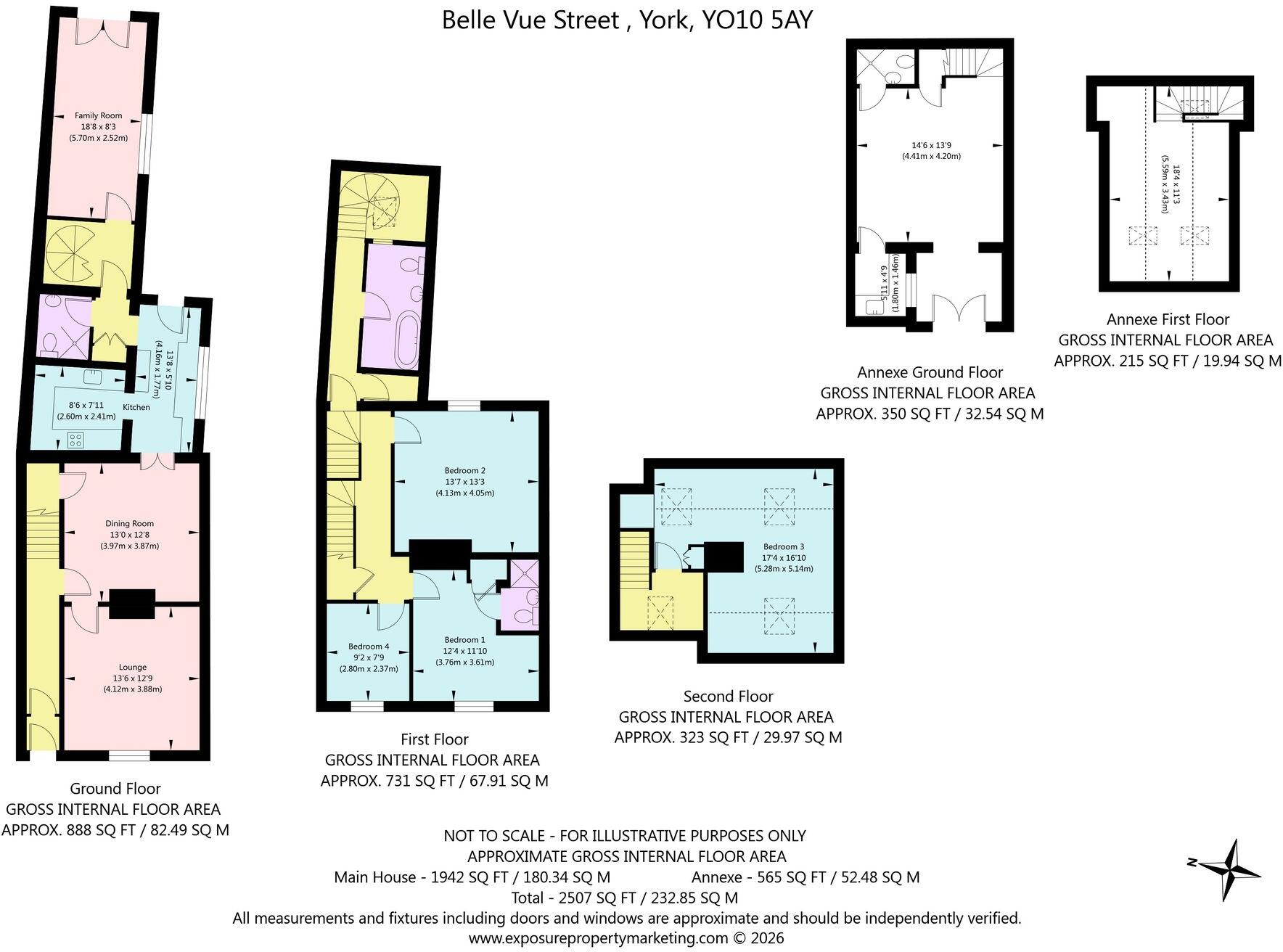 Belle Vue Street, York, YO10 floorplan
