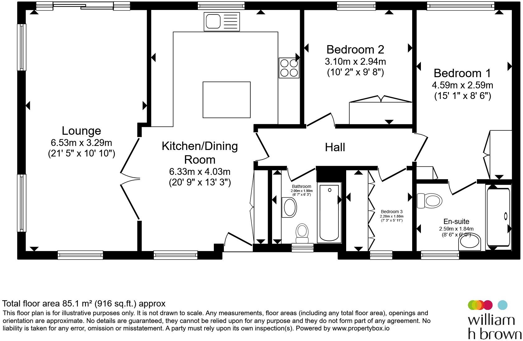 Cliff Lane, Marston, Grantham floorplan