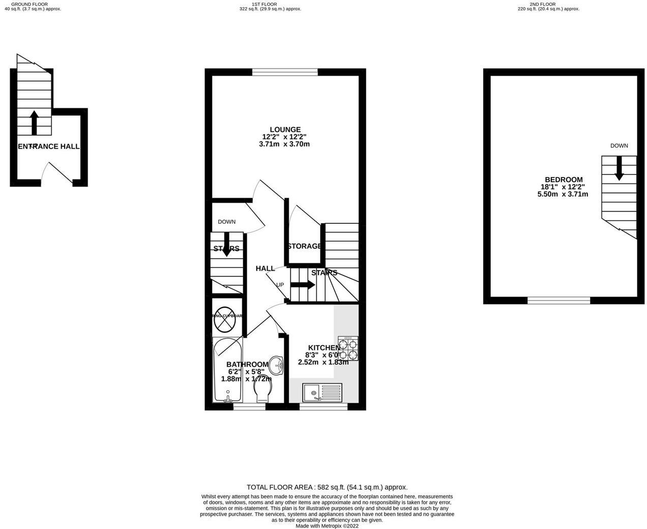 Sheffield Road, Chesterfield floorplan