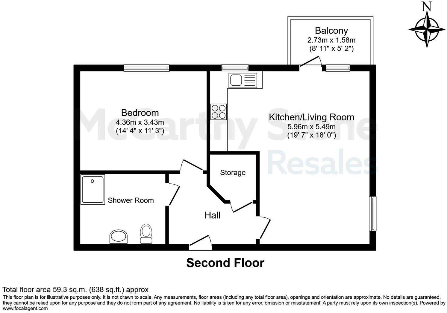 Goldwyn House, Studio Way, Borehamwood floorplan