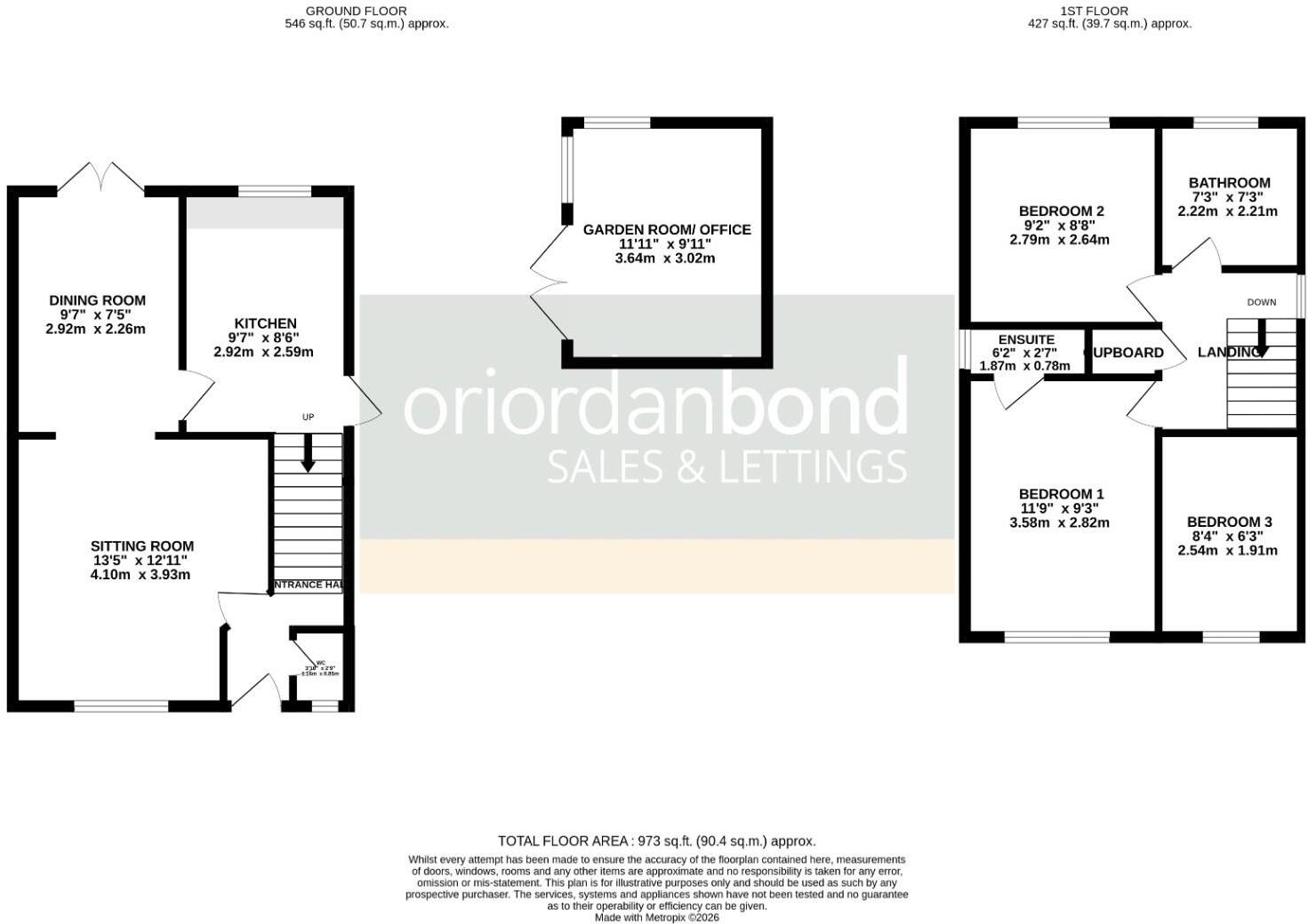 Compton Way, Earls Barton, Northamptonshire NN6 floorplan