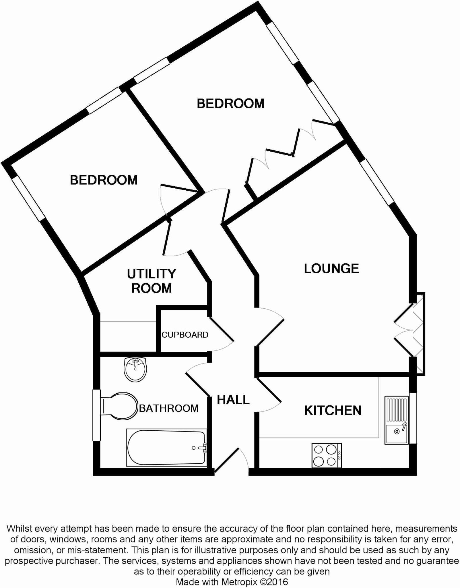 Chassagne Square, Crewe floorplan