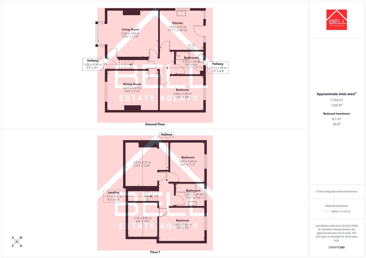 Coniston Gardens, Gateshead floorplan