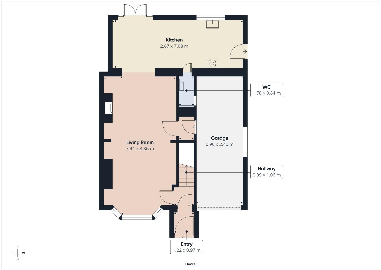 Church Lane, Methley, Leeds, West Yorkshire, LS26 floorplan
