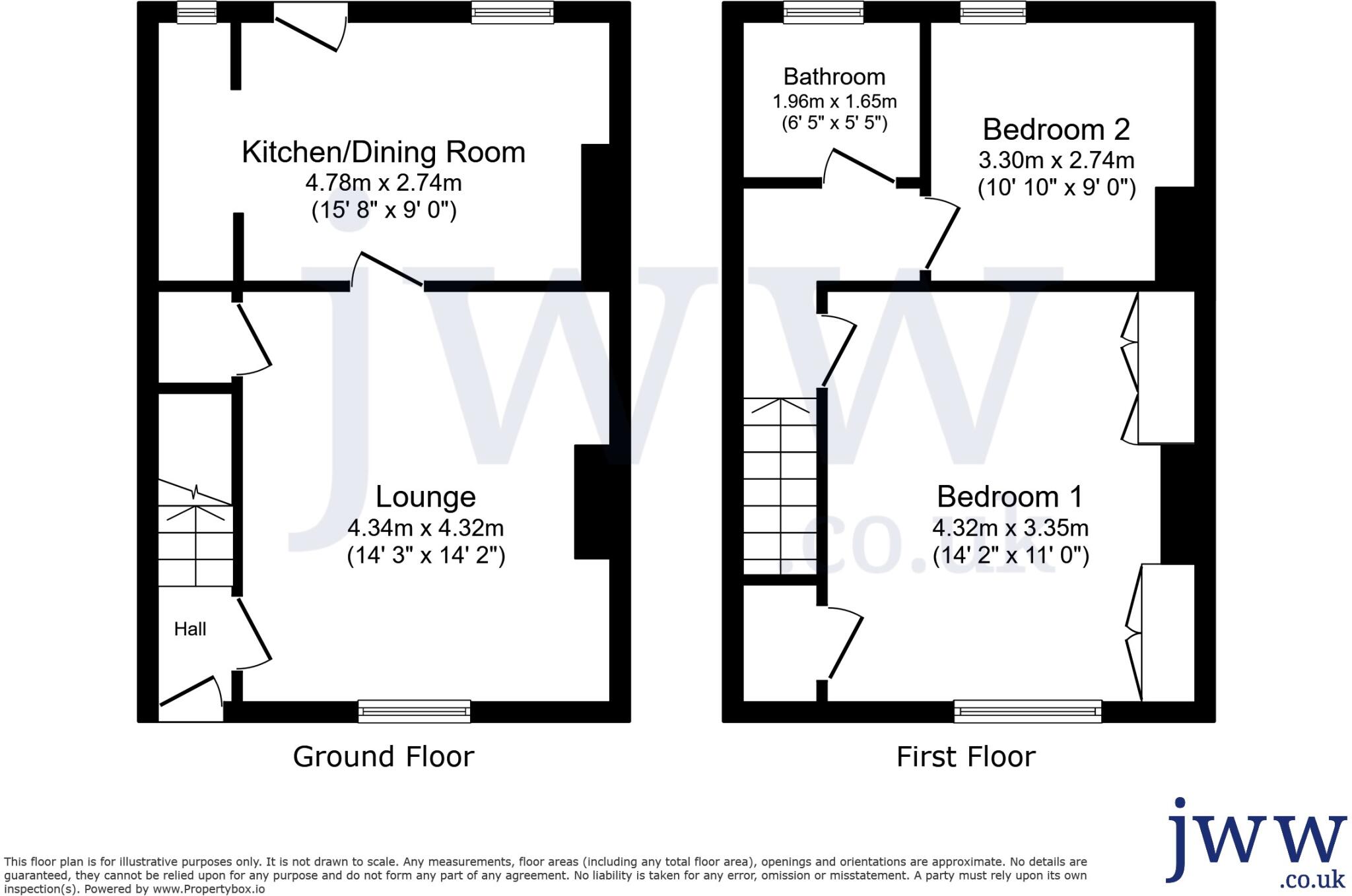 Coronation Terrace, Durham, DH1 floorplan