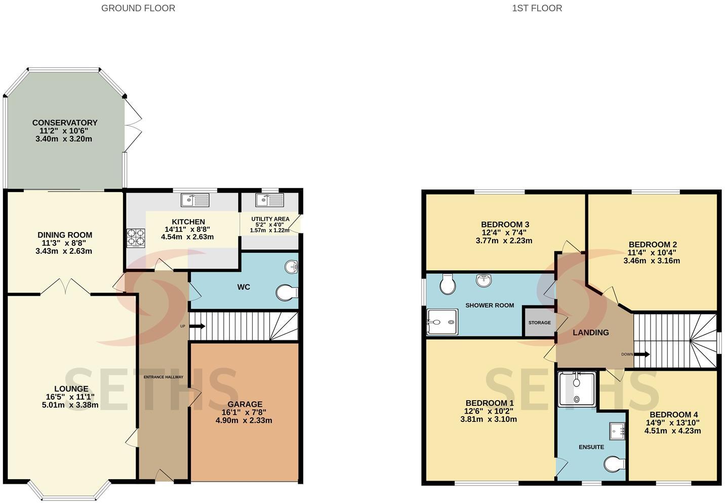 Cloverdale Road, Hamilton, Leicester floorplan