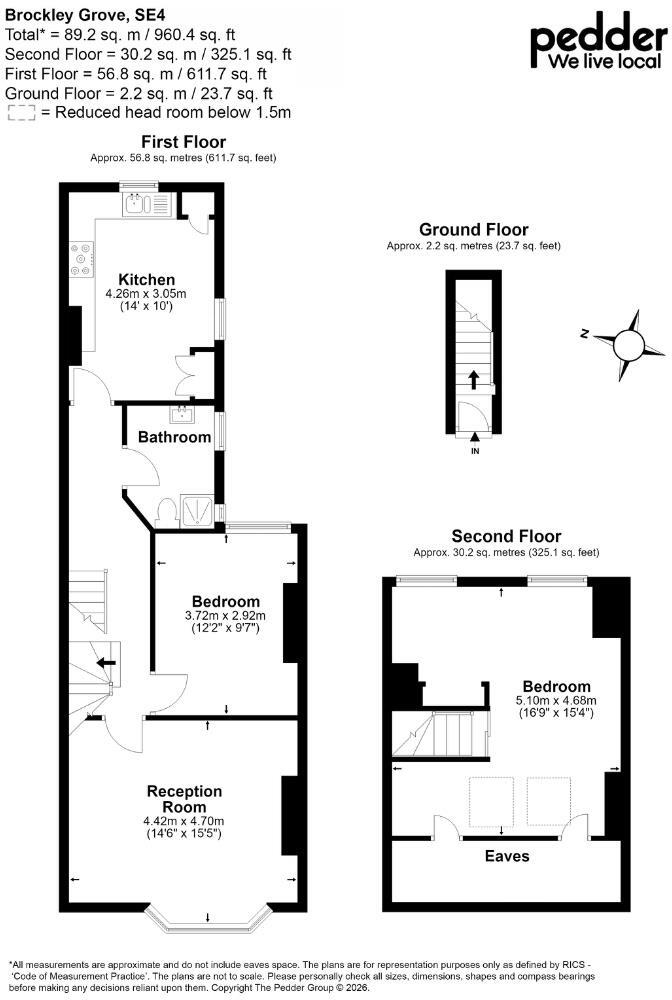 Brockley Grove, Brockley, London, SE4 floorplan