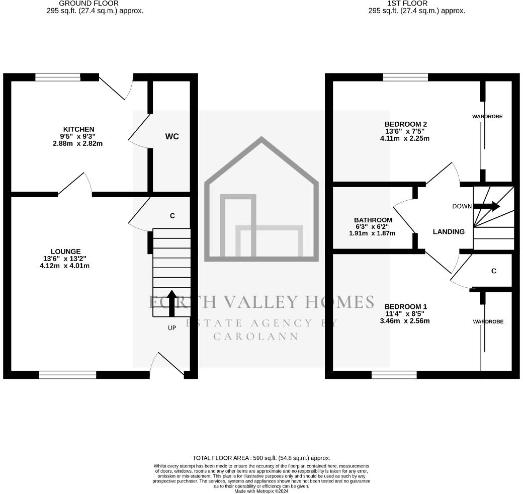 53, Rose Hip Crescent, Larbert, Falkirk, FK5 4ZP floorplan