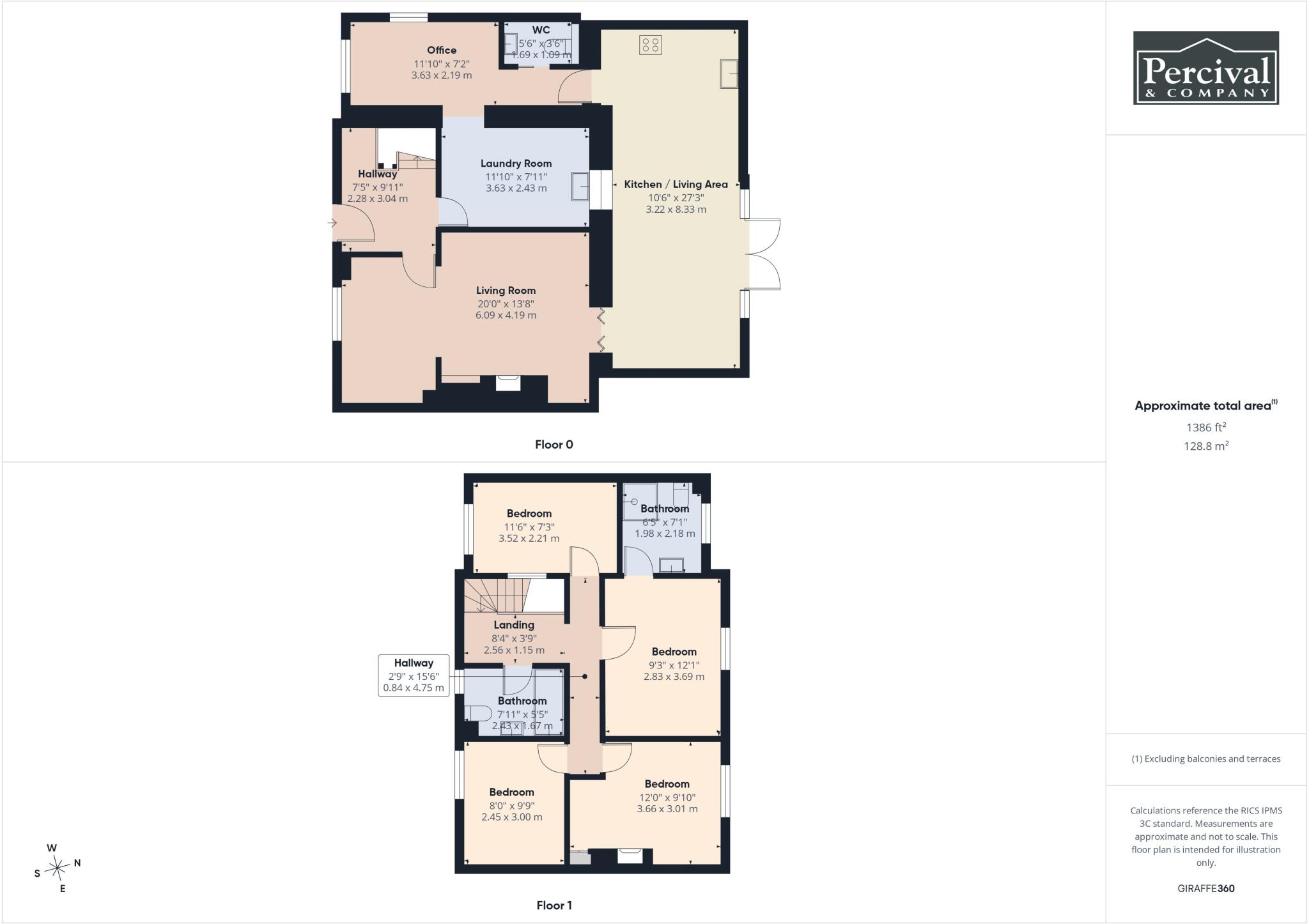 Burrows Road, Earls Colne, Colchester, Essex, CO6 floorplan