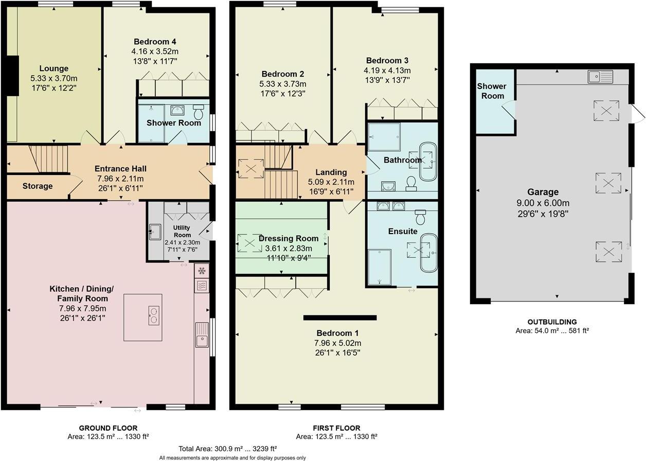 Merley Ways, Wimborne floorplan