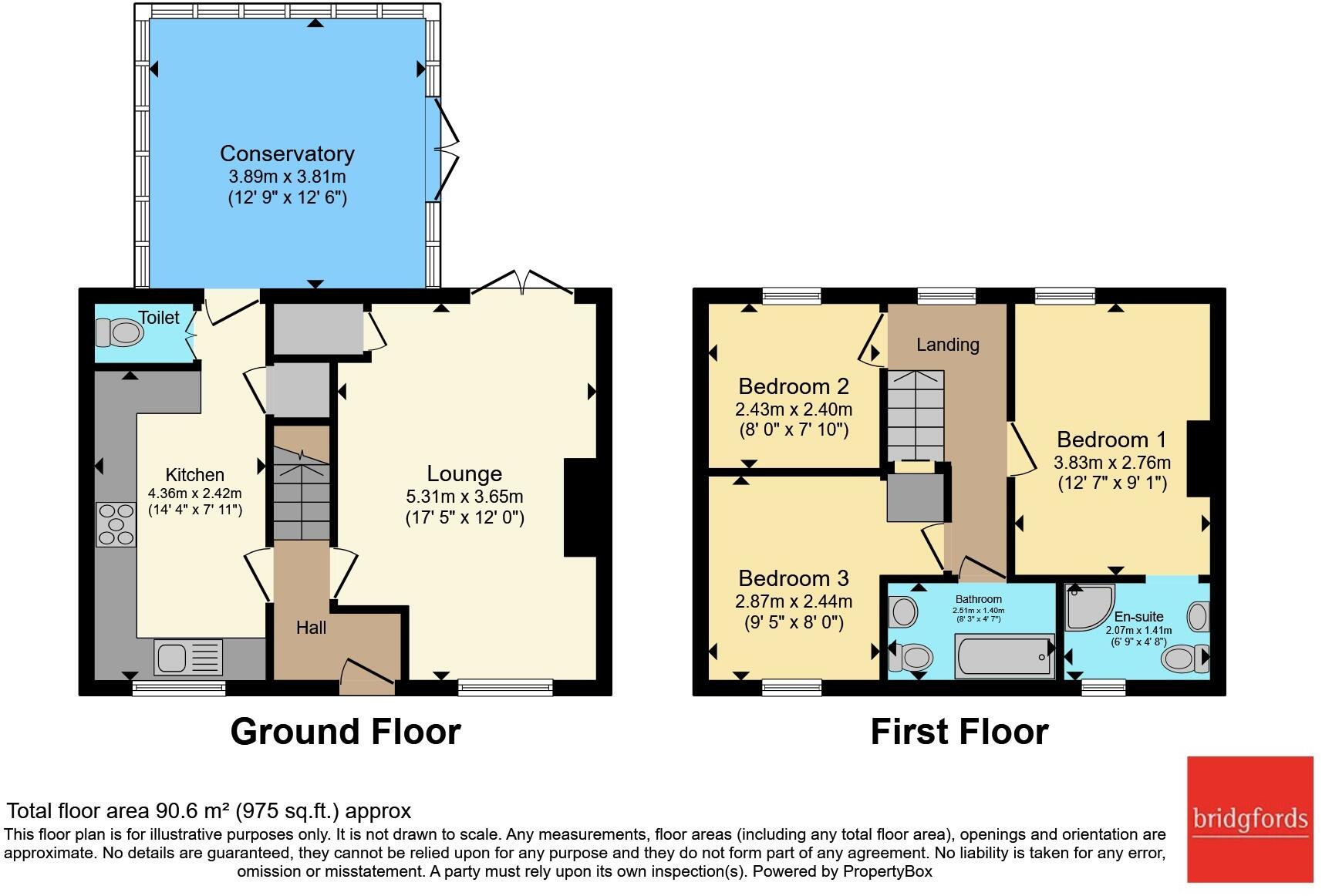 Milnthorpe Lane, Wakefield, West Yorkshire, WF2 floorplan