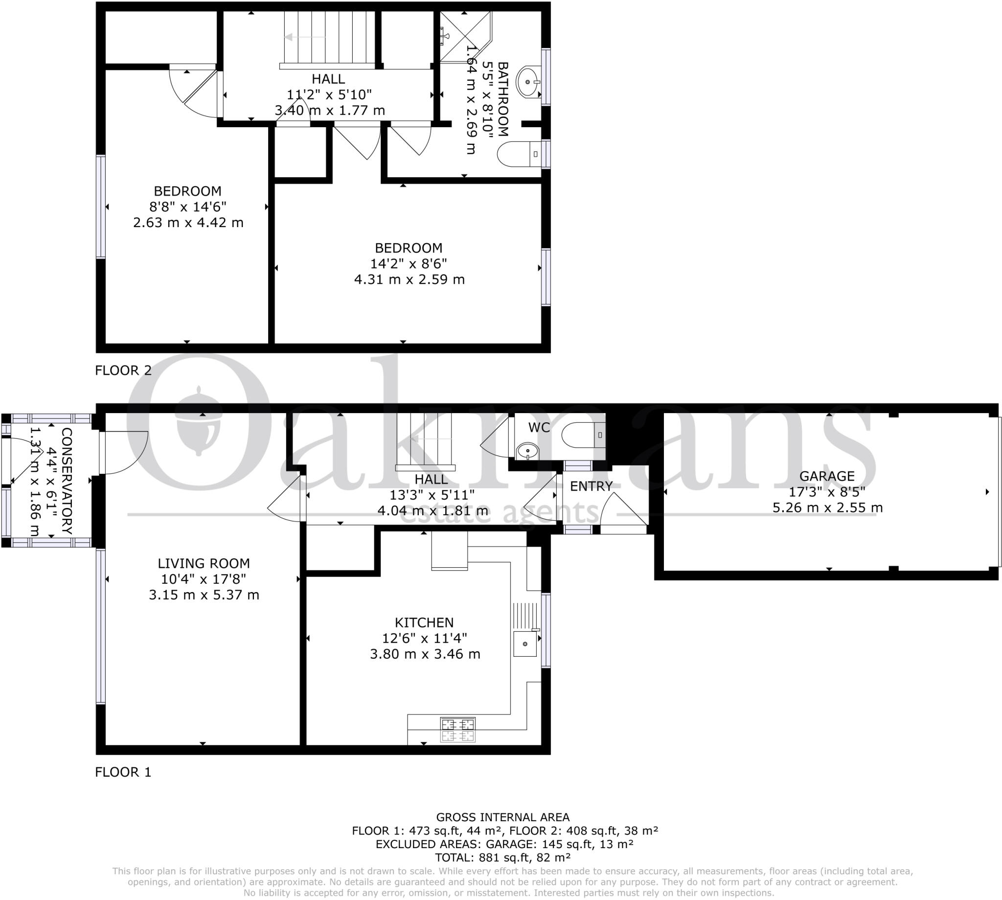 Canvey Close, Birmingham, B45 floorplan