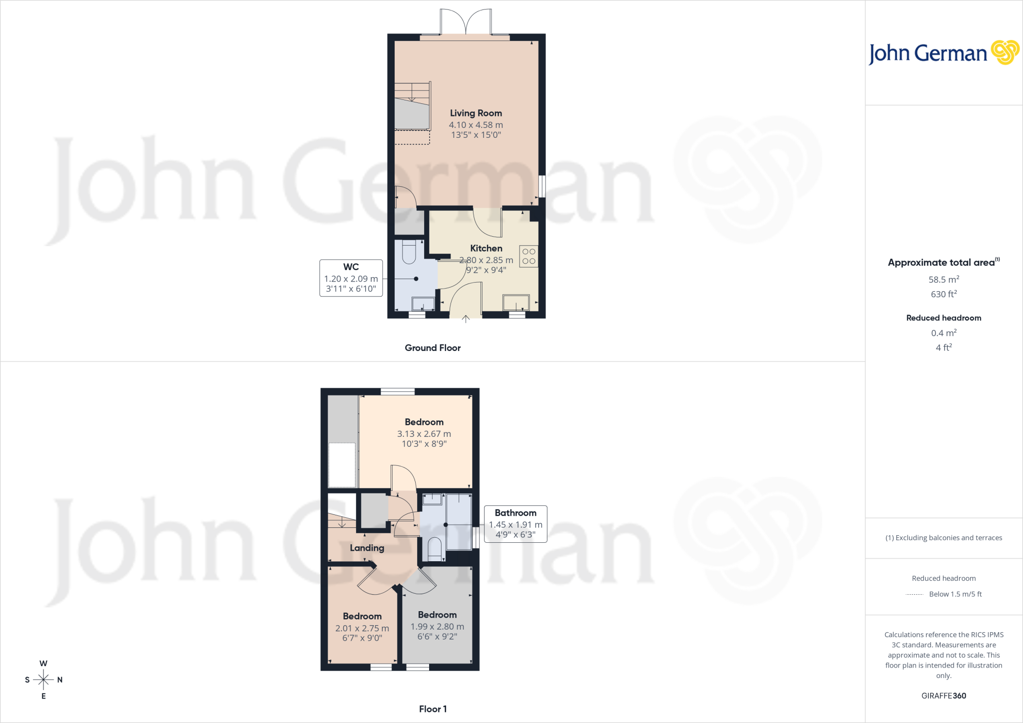 Penrith Drive, Littleover floorplan