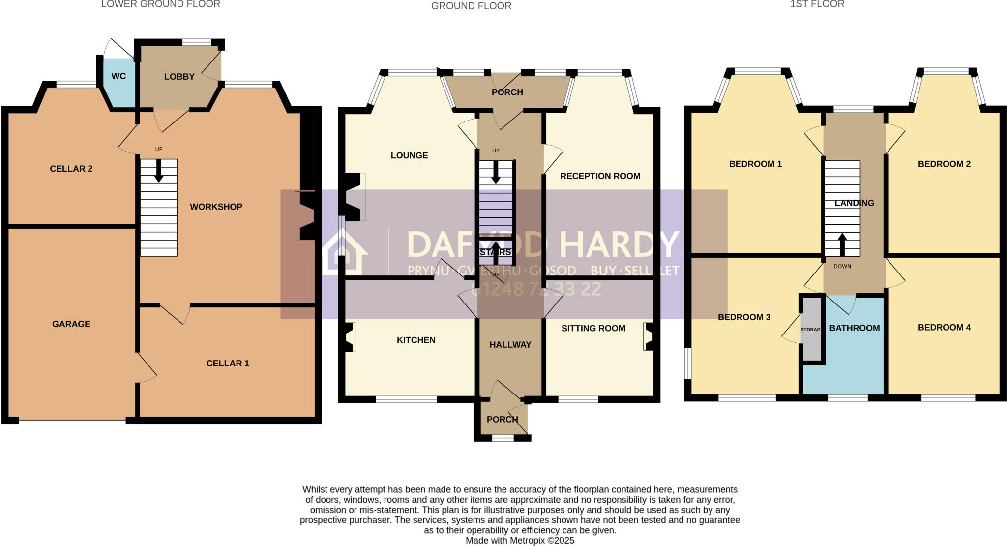 Clynnog Road, Penygroes, Caernarfon, Gwynedd, LL54 floorplan