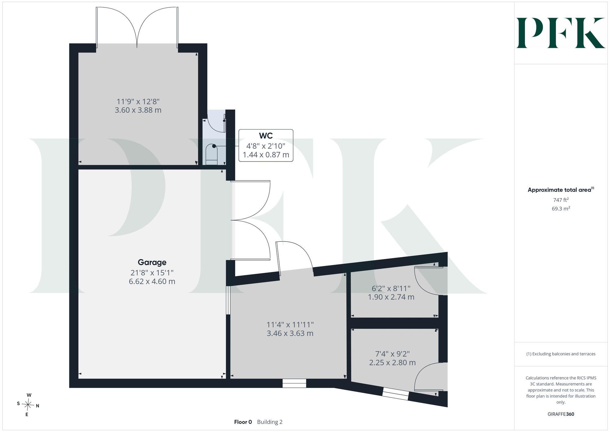 Bridgefoot, Workington, CA14 floorplan